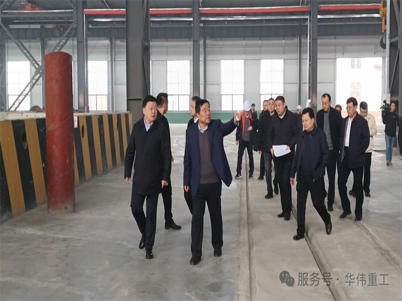 市、区领导调研华伟重工